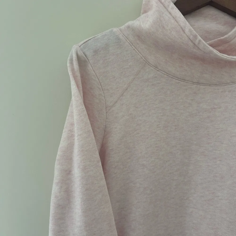 T By Talbots Light Pink Mock Neck Pullover - Image 3