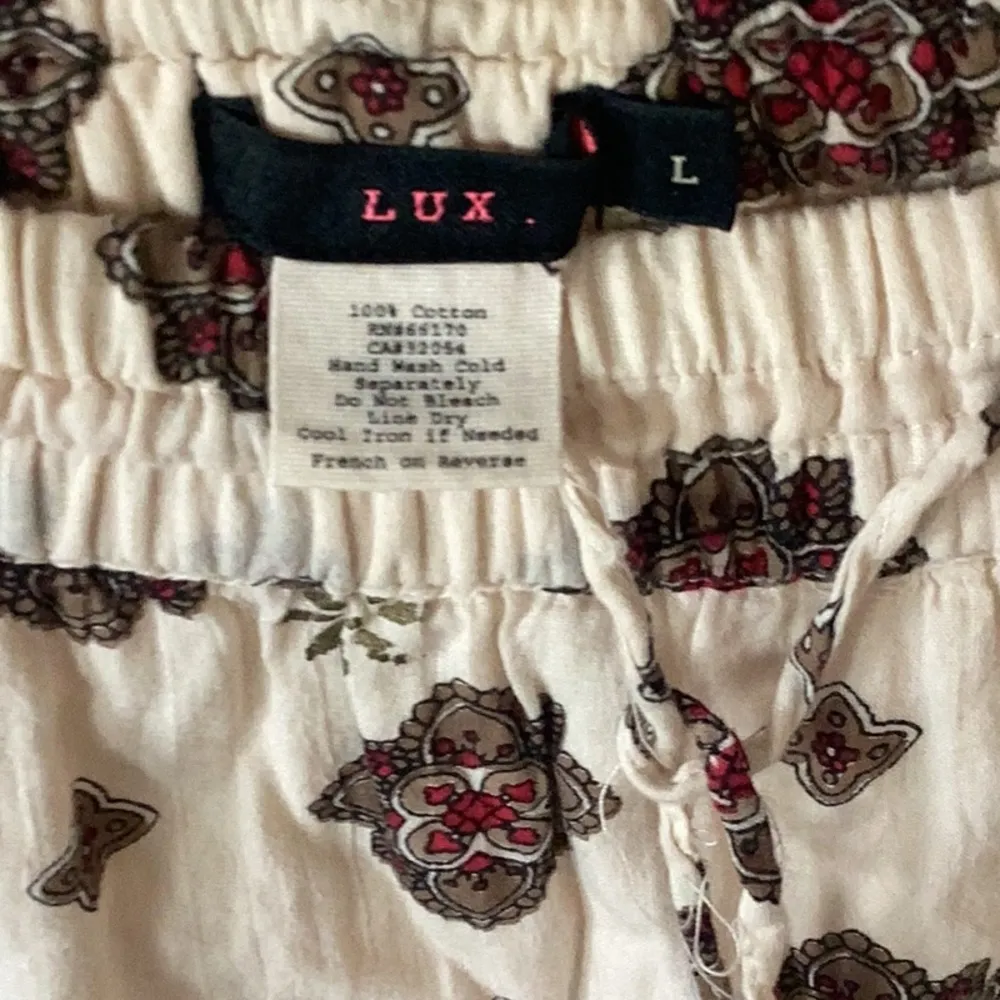 LUX paisley print gypsy skirt Gold Size L - Image 3