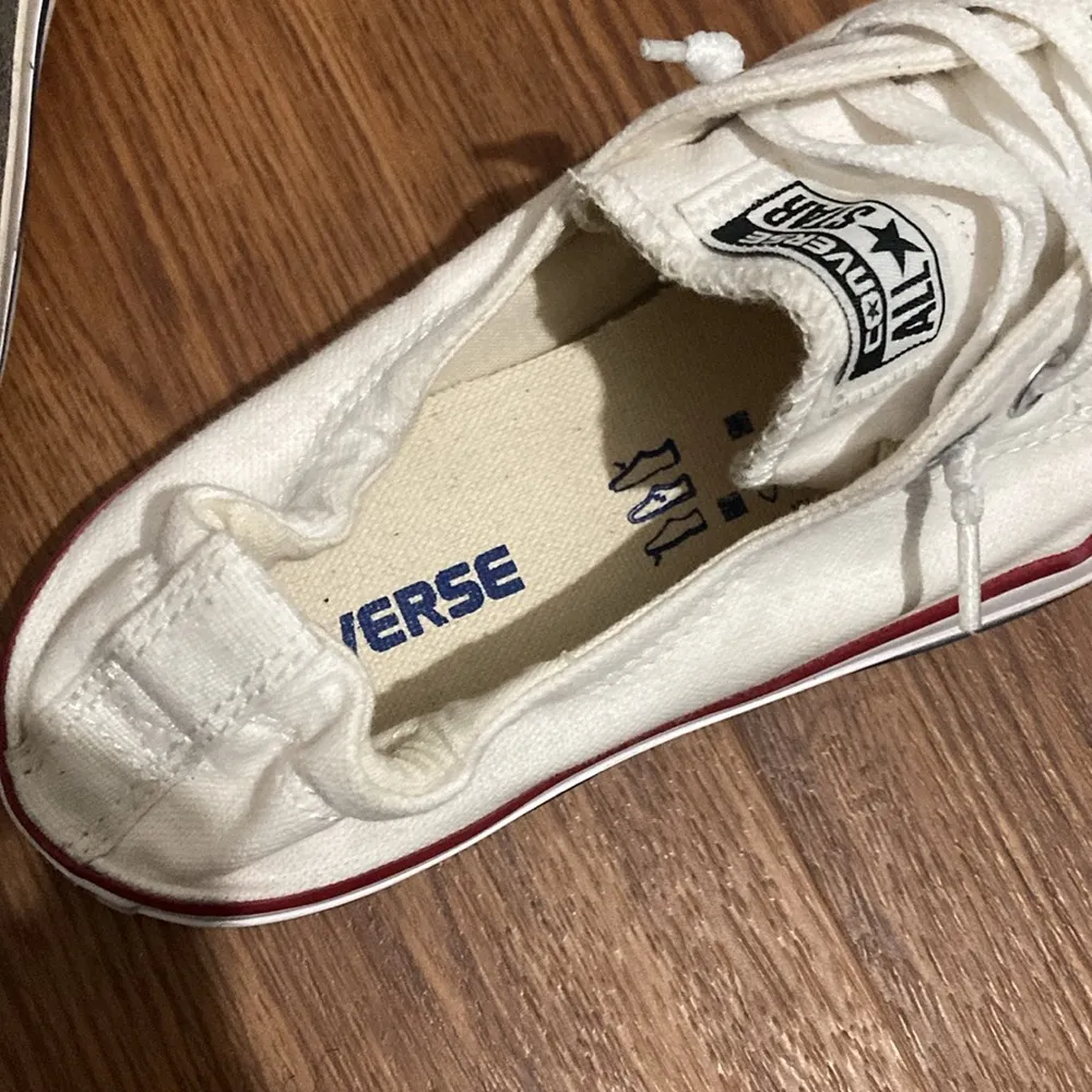 Converse Taylor All Star Shoreline Slip On Sneakers White Color Size 8.5 - Image 5