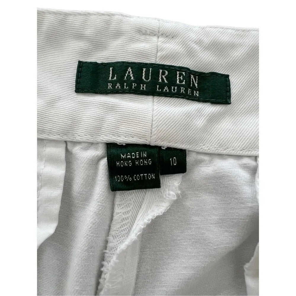 LAUREN RALPH LAUREN White shorts size 10 - Image 9