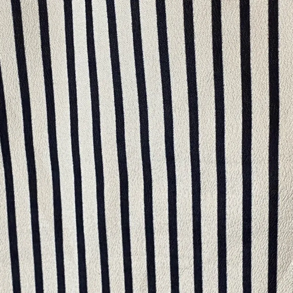 VENUS Striped Tie Cold Shoulder Blouse Size M - Image 5