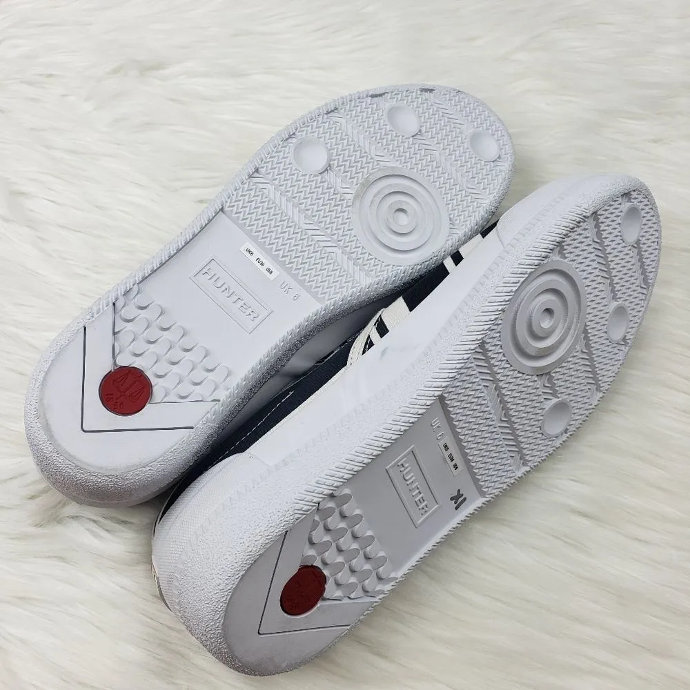 Hunter Plimsoll Slip-on Sneakers Stripped NWOT - Image 4
