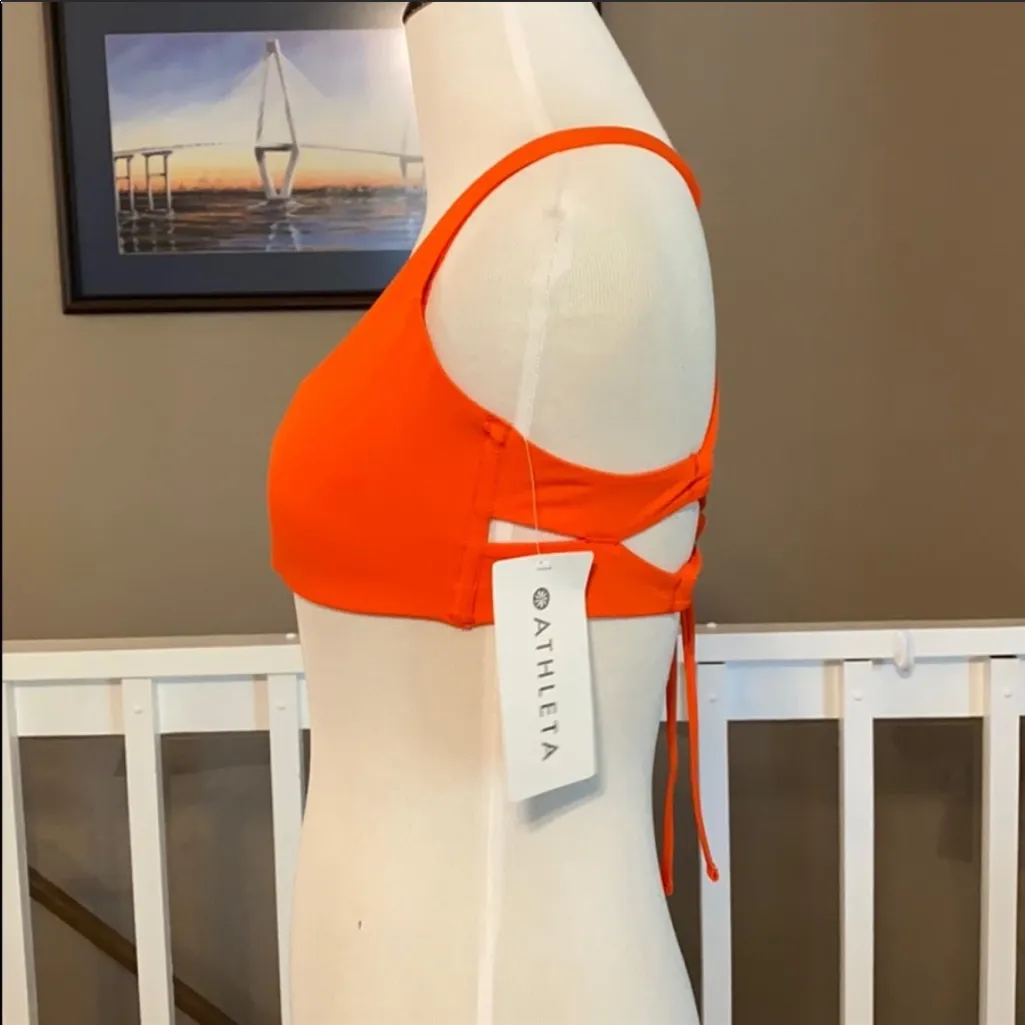 Athleta Vibrant Orange Bikini - Image 4