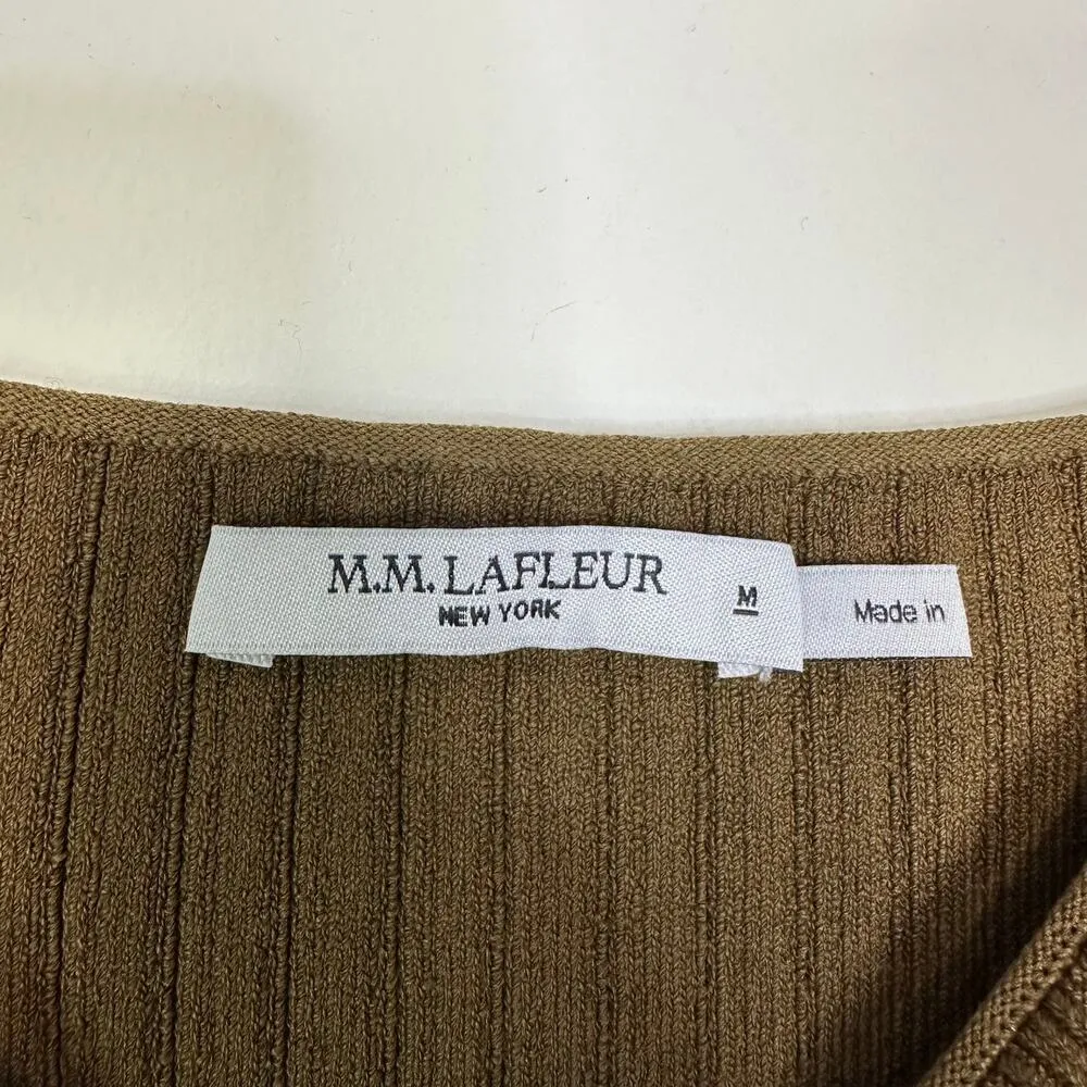 MM LaFleur The Vincent Dress  Ribbed Jardigan Knit - Image 5