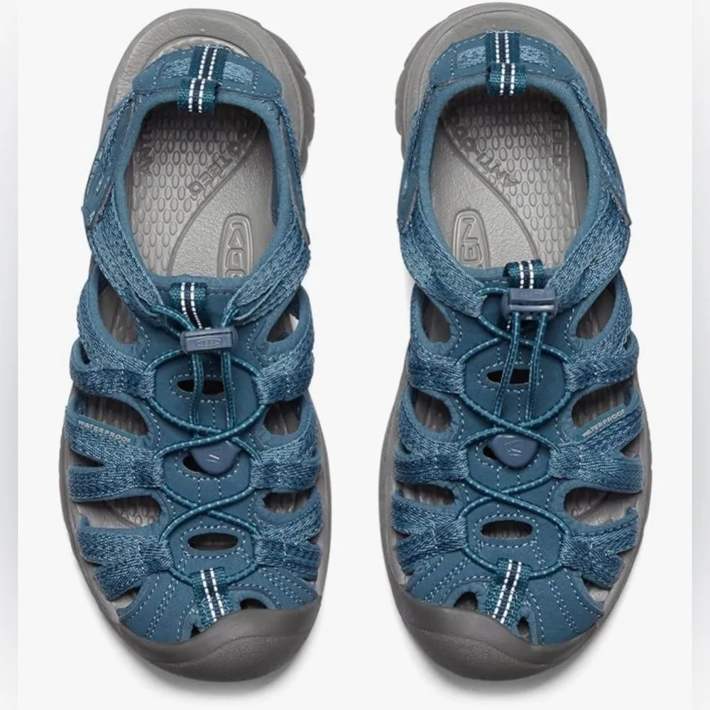 KEEN Women's Whisper Closed Toe Smoke Blue Washable Adventure Sandals 6.5 NIB - Image 7