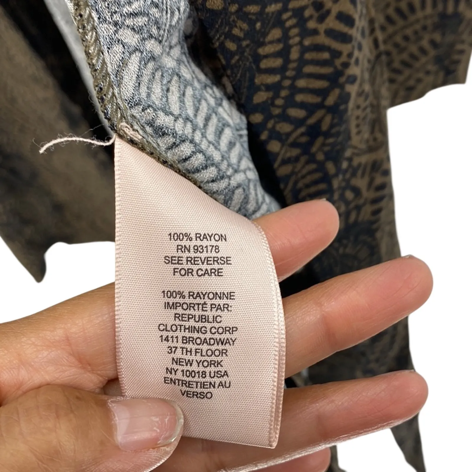 Philosophy Republic Clothing Brown Medallion Longline Open Cardigan size S - Image 10