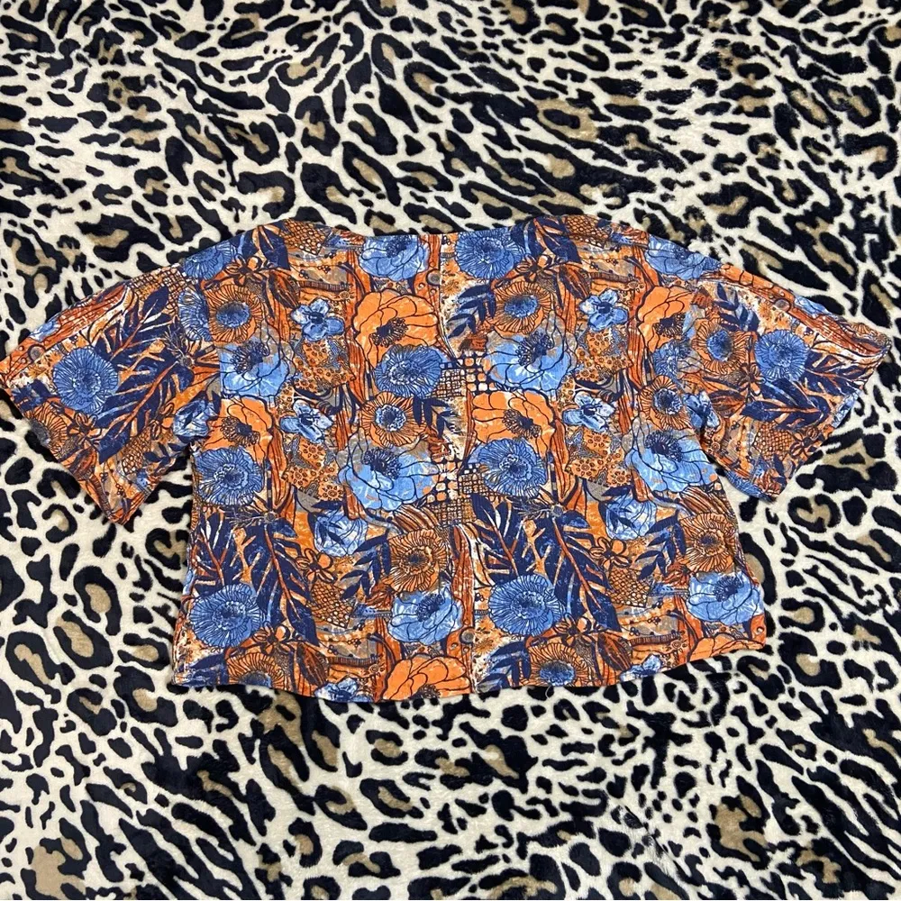 LUQ blouse Orange - Image 4