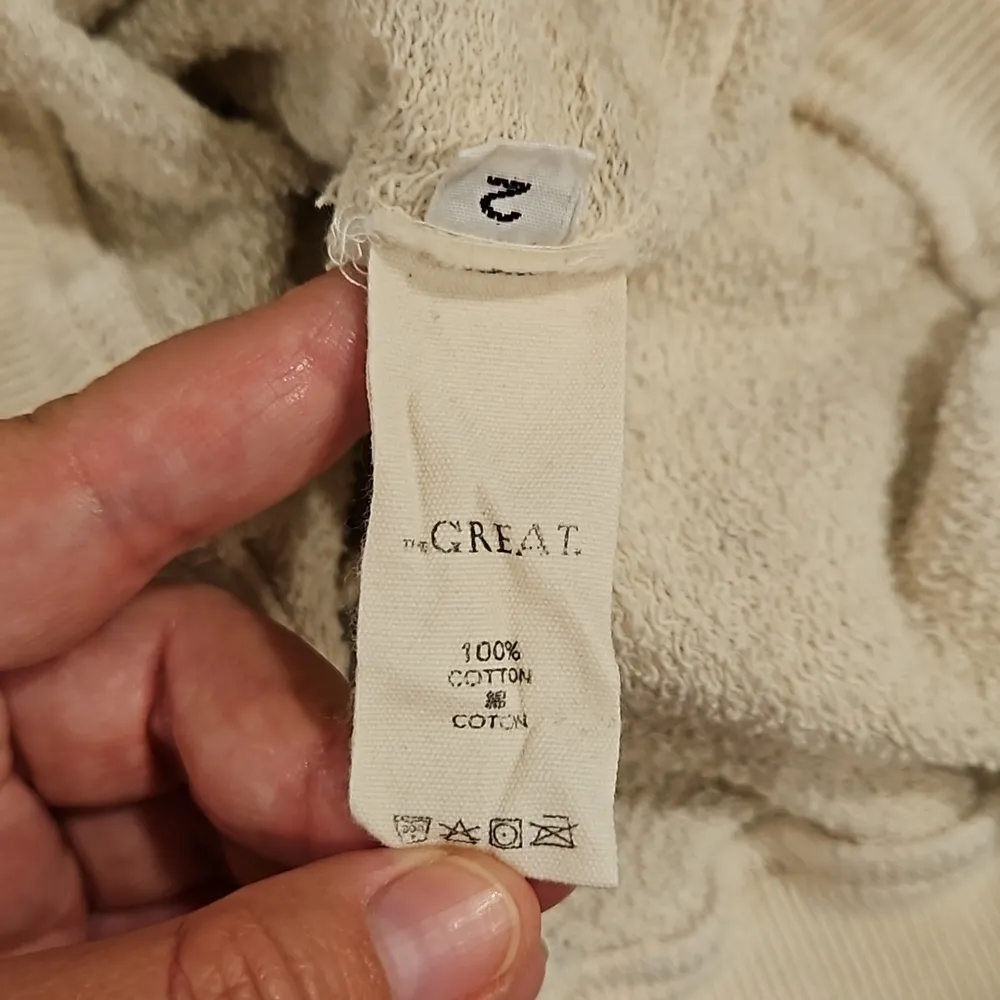 💕THE GREAT💕 The Puff Sleeve Sweatshirt Top ~ Chamomile Floral Print 2 = Medium - Image 16