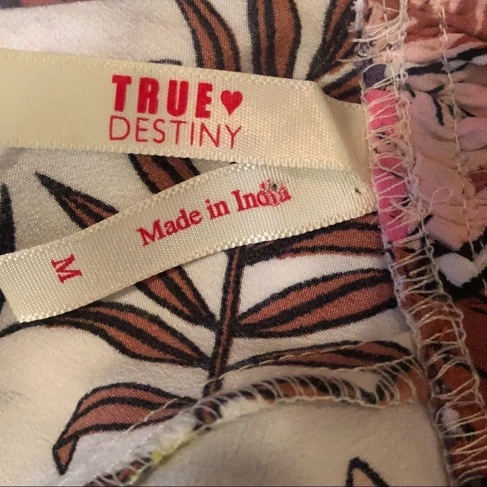 True destiny short floral romper - Image 9