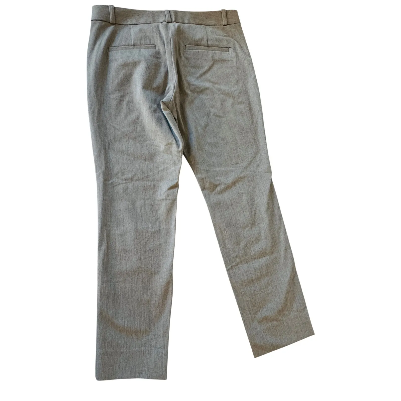 Banana Republic Sloan‎ Slim Ankle Pants Gray 2P Petite Work Trouser Dress Office - Image 2