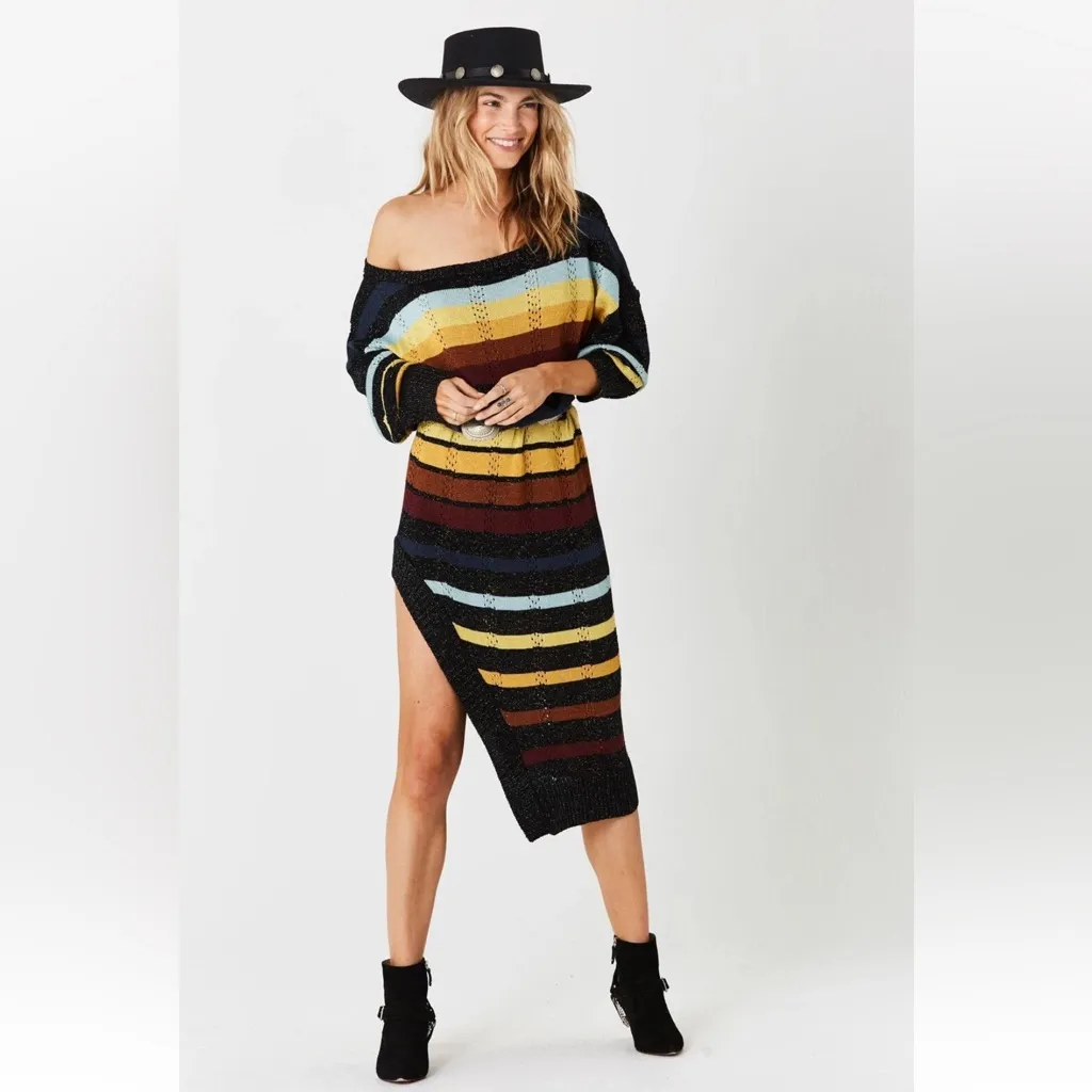 Jen's Pirate Booty  Swallowtail Maxi Sweater Dress - Image 4
