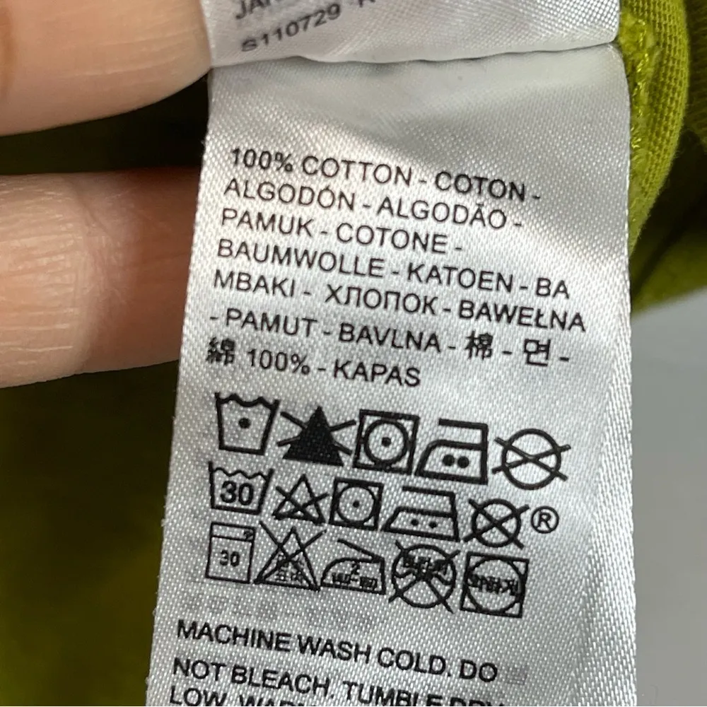 Levi's Green graphic T- shirts SZ:M - Image 7