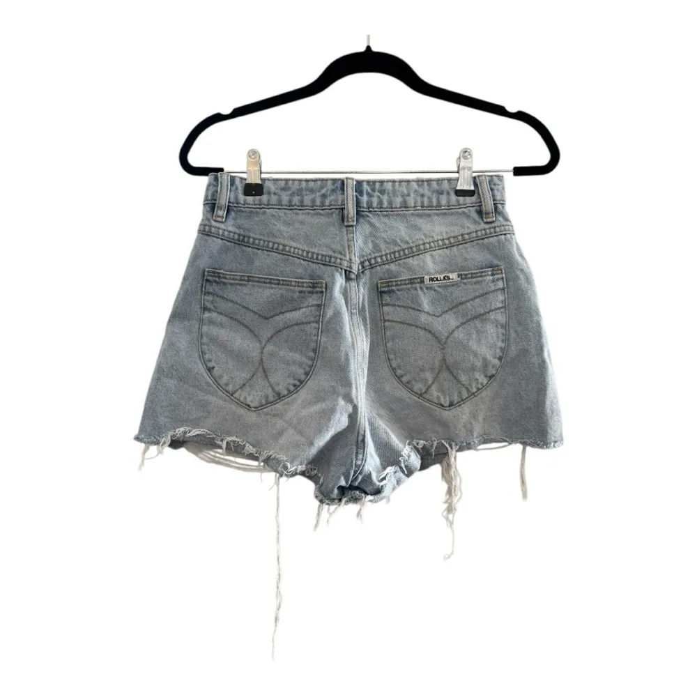 Rolla’s Mirage High Rise Loose Fit Denim Jean Shorts Size 27 - Image 4