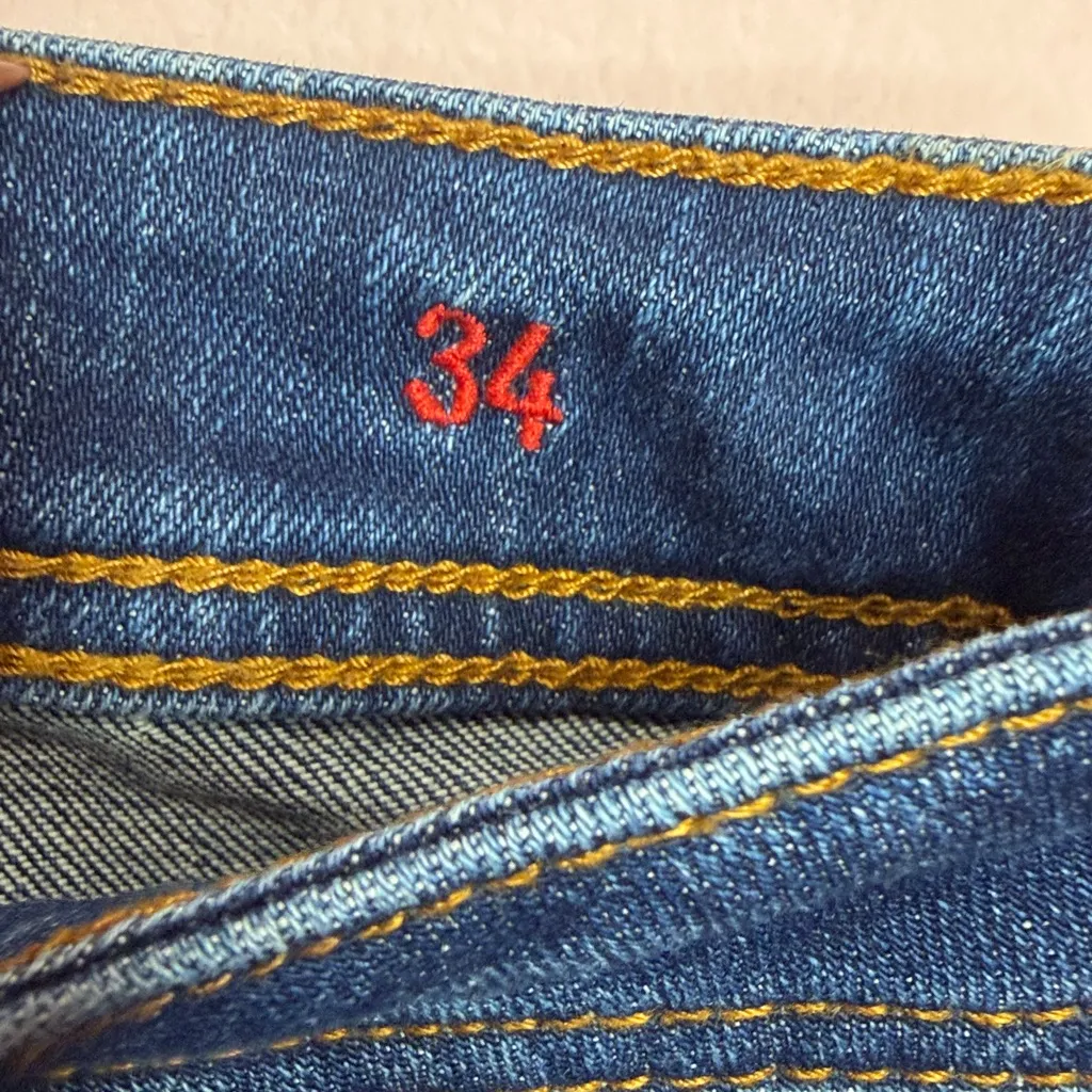 Sézane Slim Parfait Denim Blue. Size 34/2 - Image 7