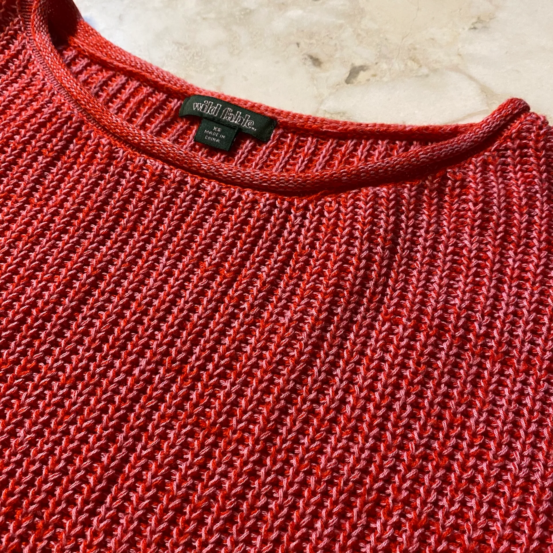 Red and Pink Sweater - Image 3