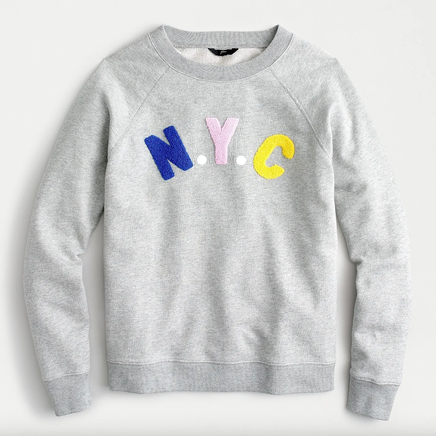J. Crew Crewneck N.Y.C. Pullover Sweatshirt Size XS New York City Preppy Casual - Image 3