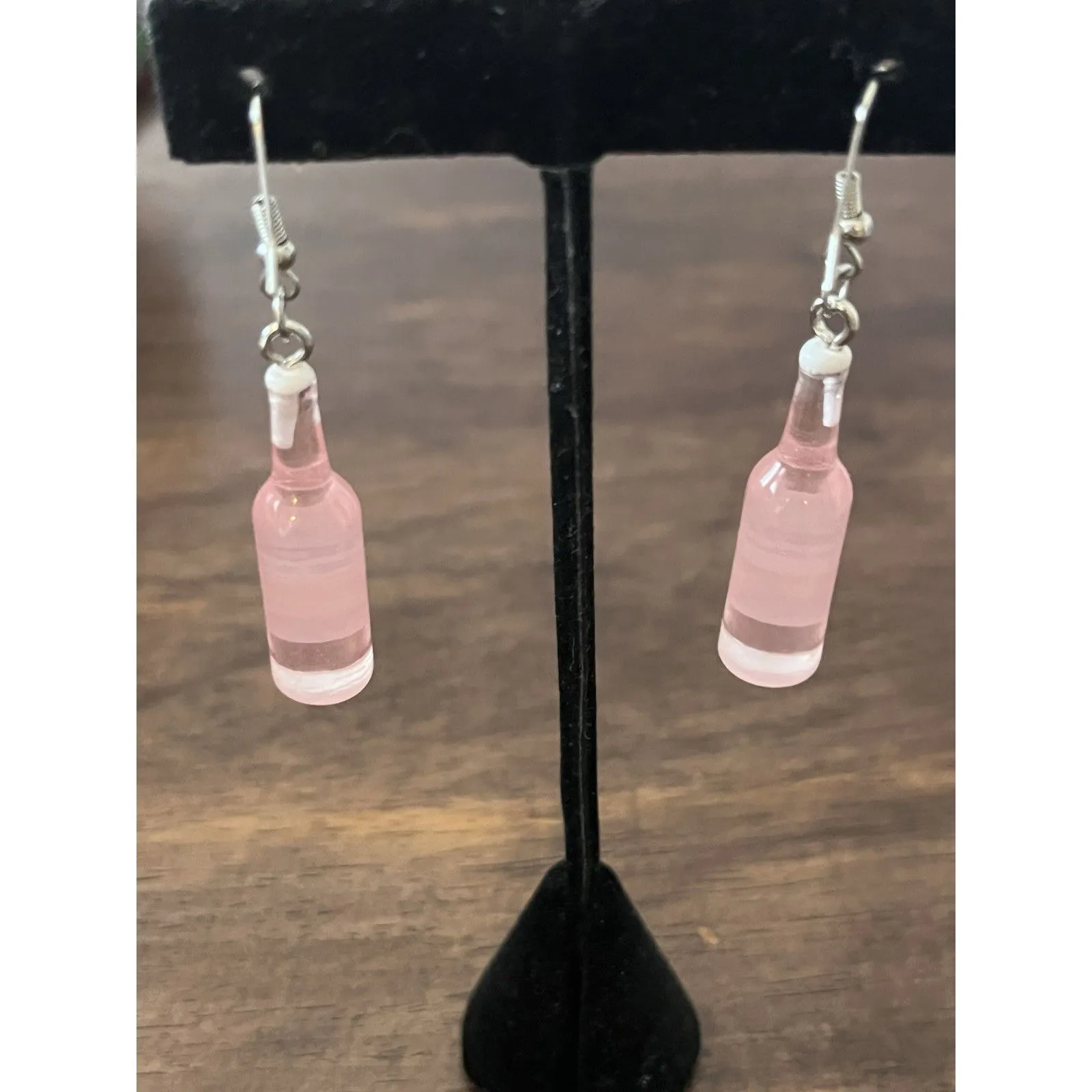 Corona Bottle Unbranded Dangle Hook Earrings 2.5 Drop Beer Alcohol - Image 5