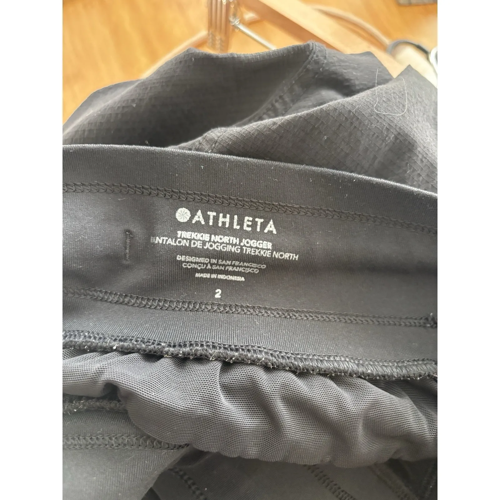 Athleta Women's Black Trekkie North Jogger Size 2 Athleisure Hiking Outdoors‎ - Image 7