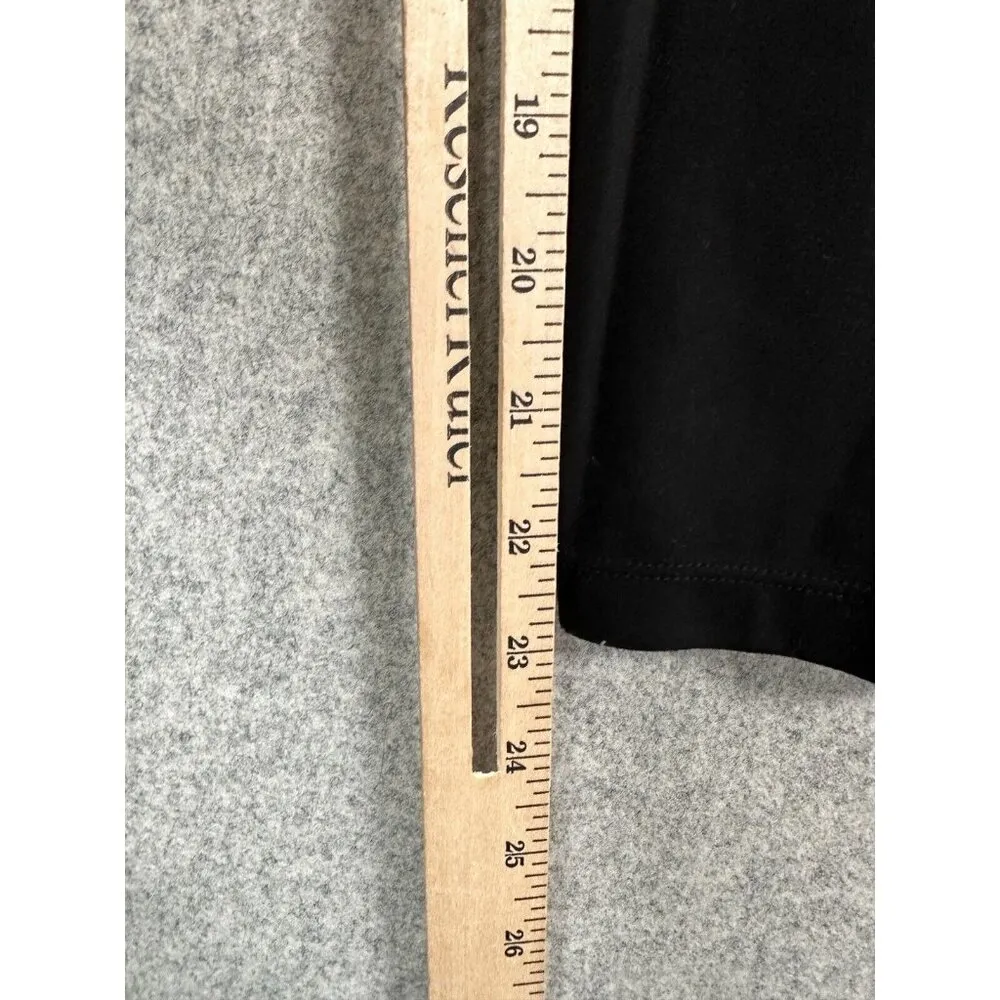 Soma Wknd Size Small 7/8 Legging Pants Black Stretch Pull On 24/7 Gym Casual - Image 5