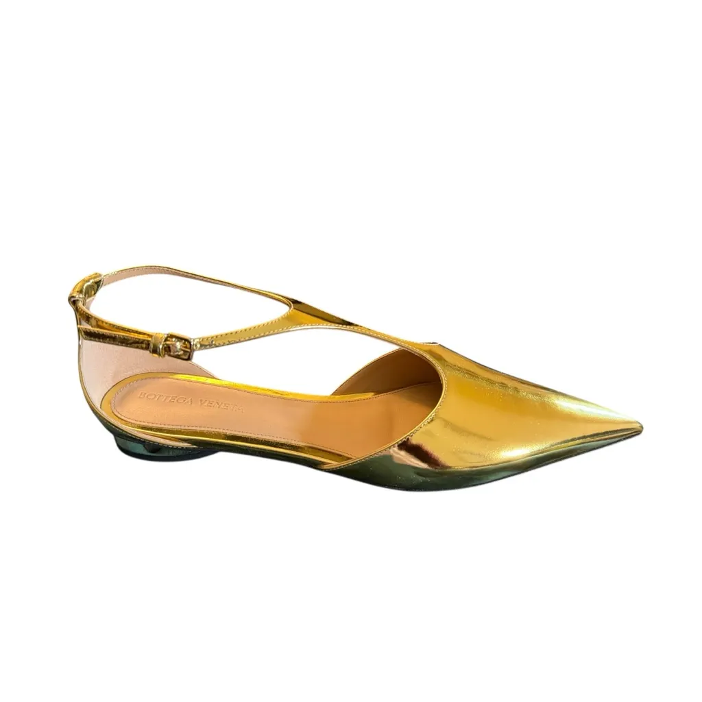 NWT & Box Bottega Veneta Patent Leather Rocket T-Bar Ballerina Flats EU 39/US 9 - Image 5