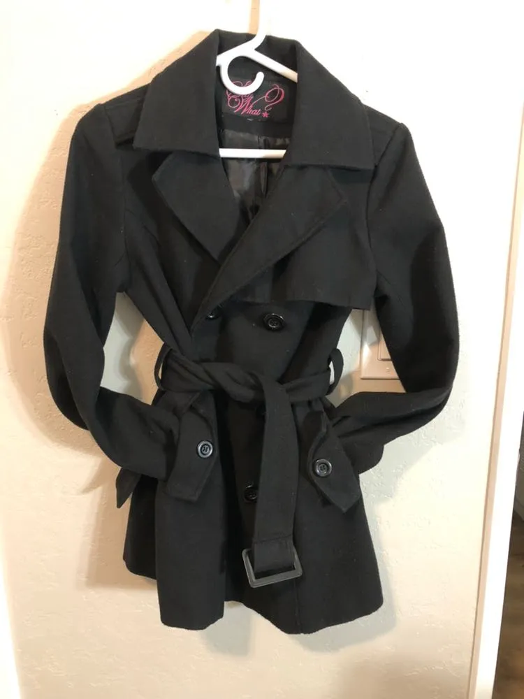 Winter Coat Black Size M - Image 10