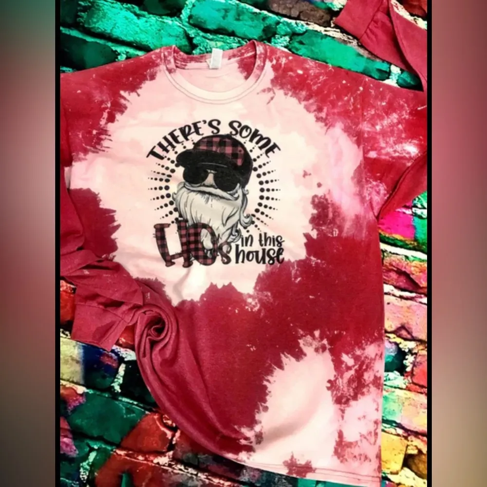 Santa Clause Holiday Christmas Tee - Image 2