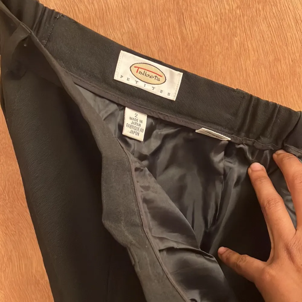 Talbots petite black trousers - Image 3