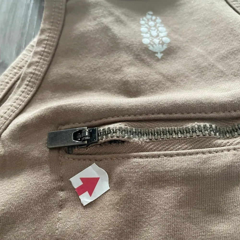 NWOT IR Free People Movement Hot Shot Mini Dress Mocha Latte size M Tan Size M - Image 4