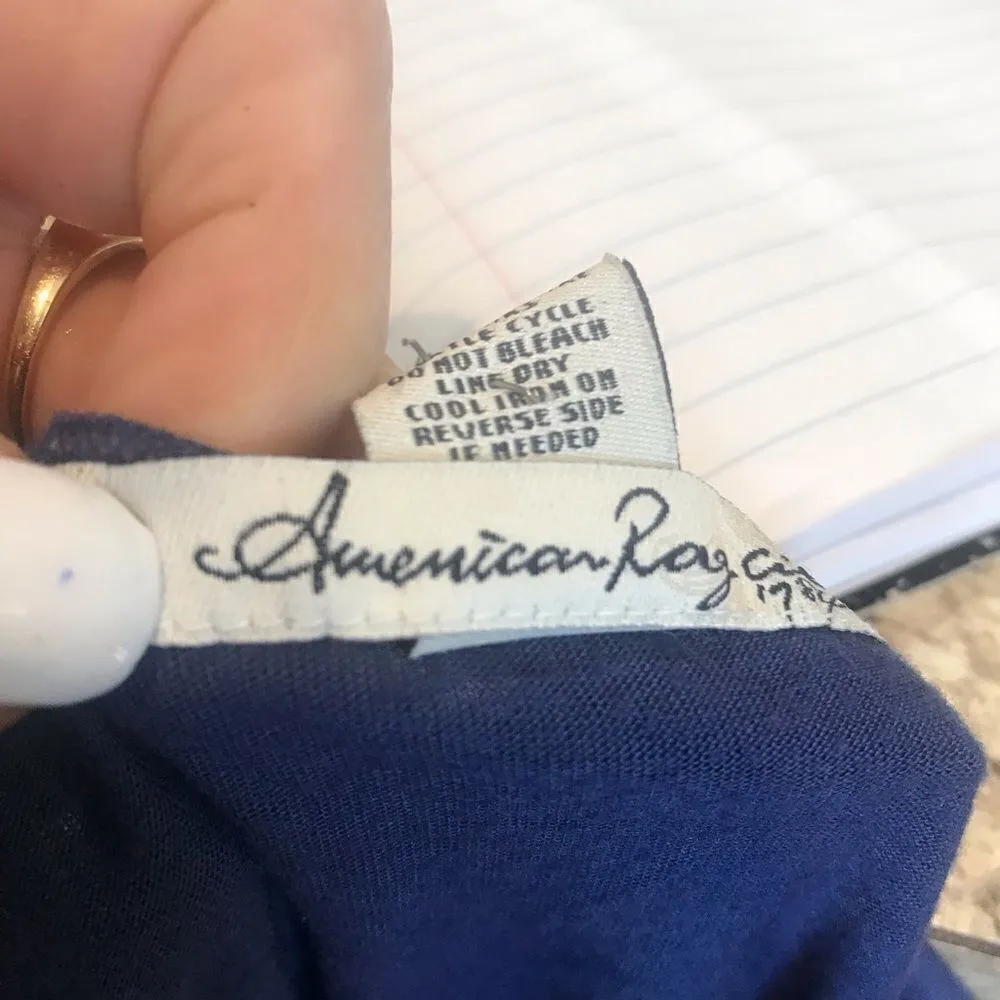 American Rag Blue Tank Top Women's Size 3X - Image 4