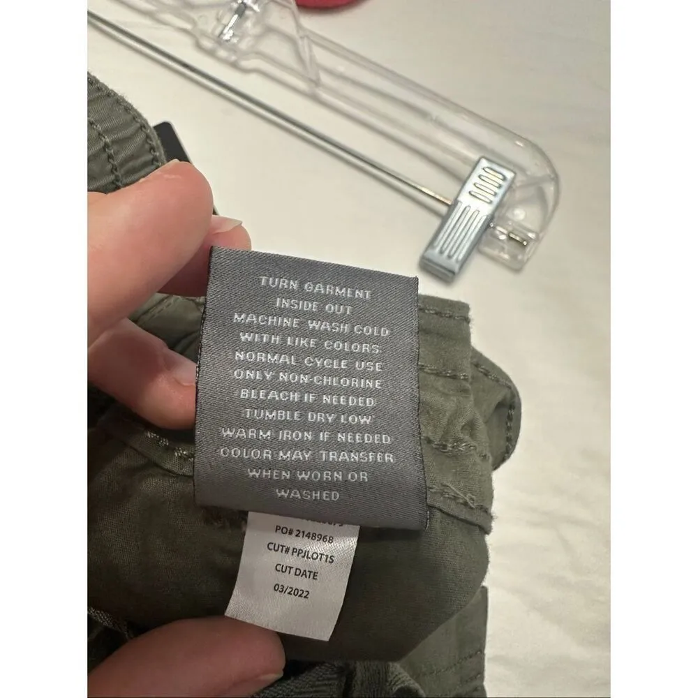NWT Torrid  FRONT POPLIN DUSTY OLIVE Size 4x or 26 - Image 11