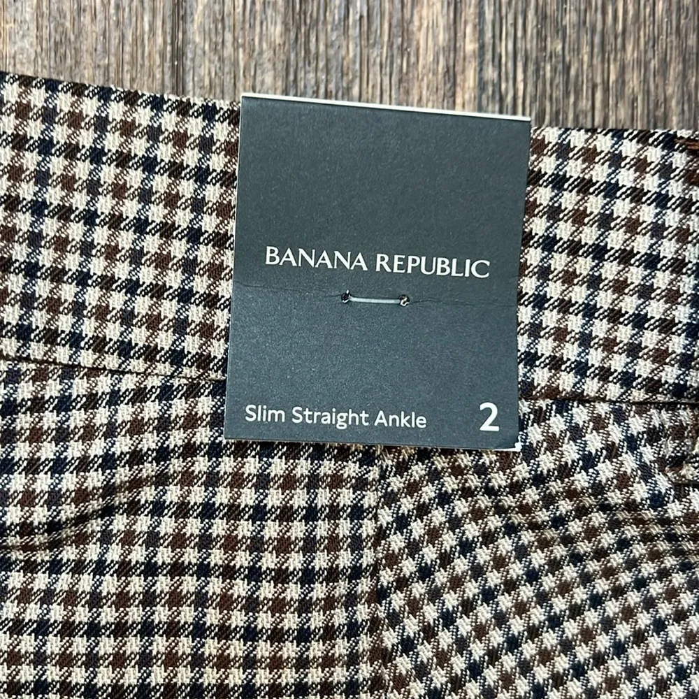 Banana Republic Slim Straight Ankle Pants - Image 6