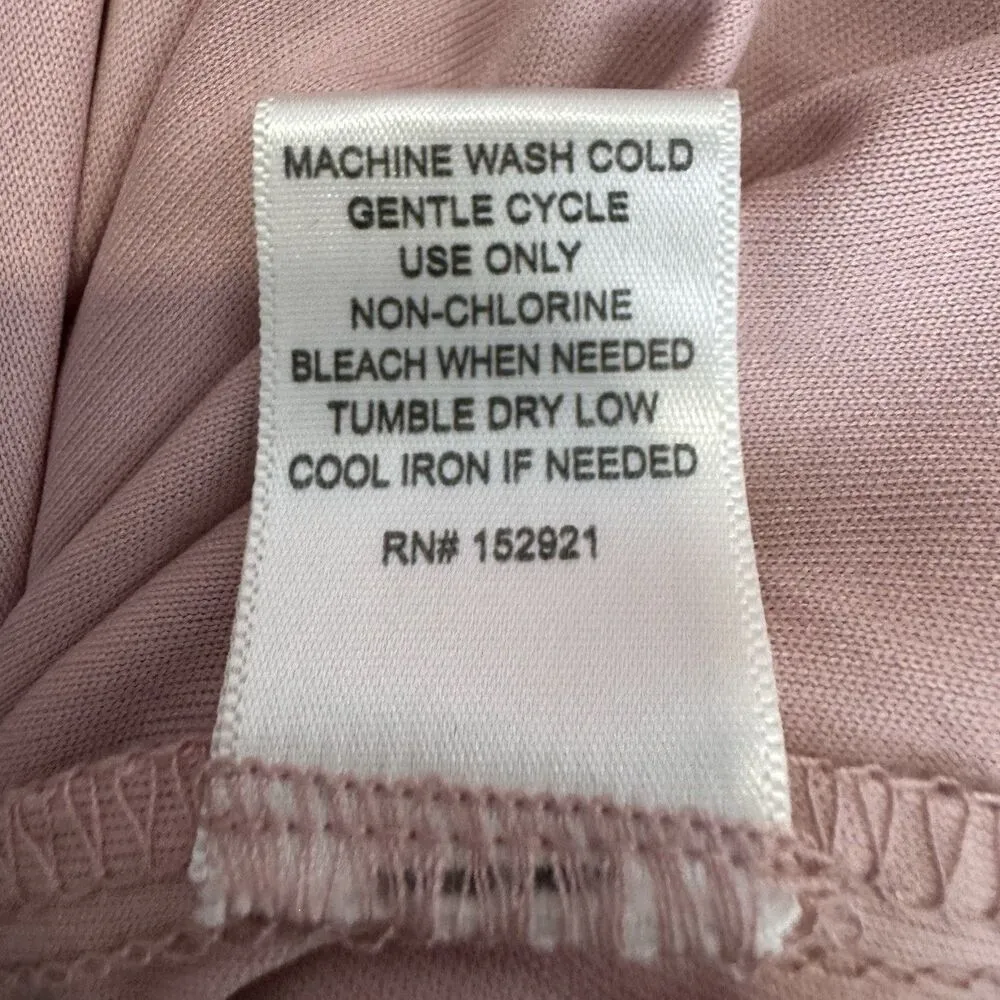 Urban Girl Women Floral Chiffon Babydoll Maxi Dress Size 1X Pink Sheer Fairy Y2K - Image 12