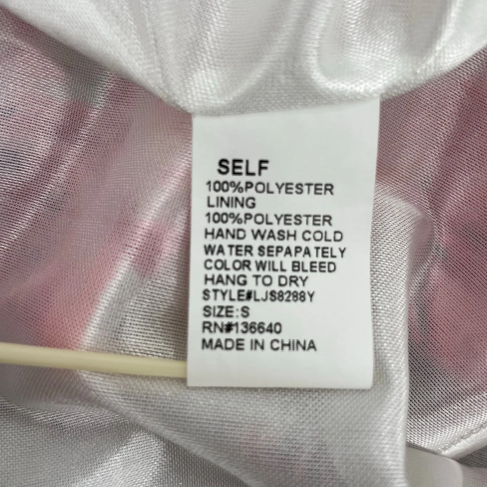 Pink Rose Romper Long Sleeve Floral Playsuit Short Summer L’Atiste by Amy Size S - Image 7