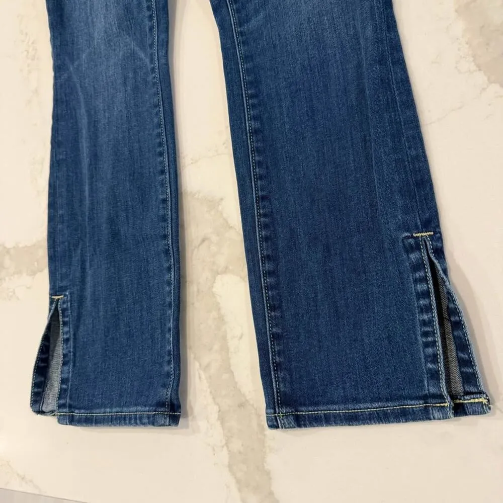 Pilcro and the Letterpress Anthropologie Stet Slit Ankle Denim Jeans Womens 27 - Image 2