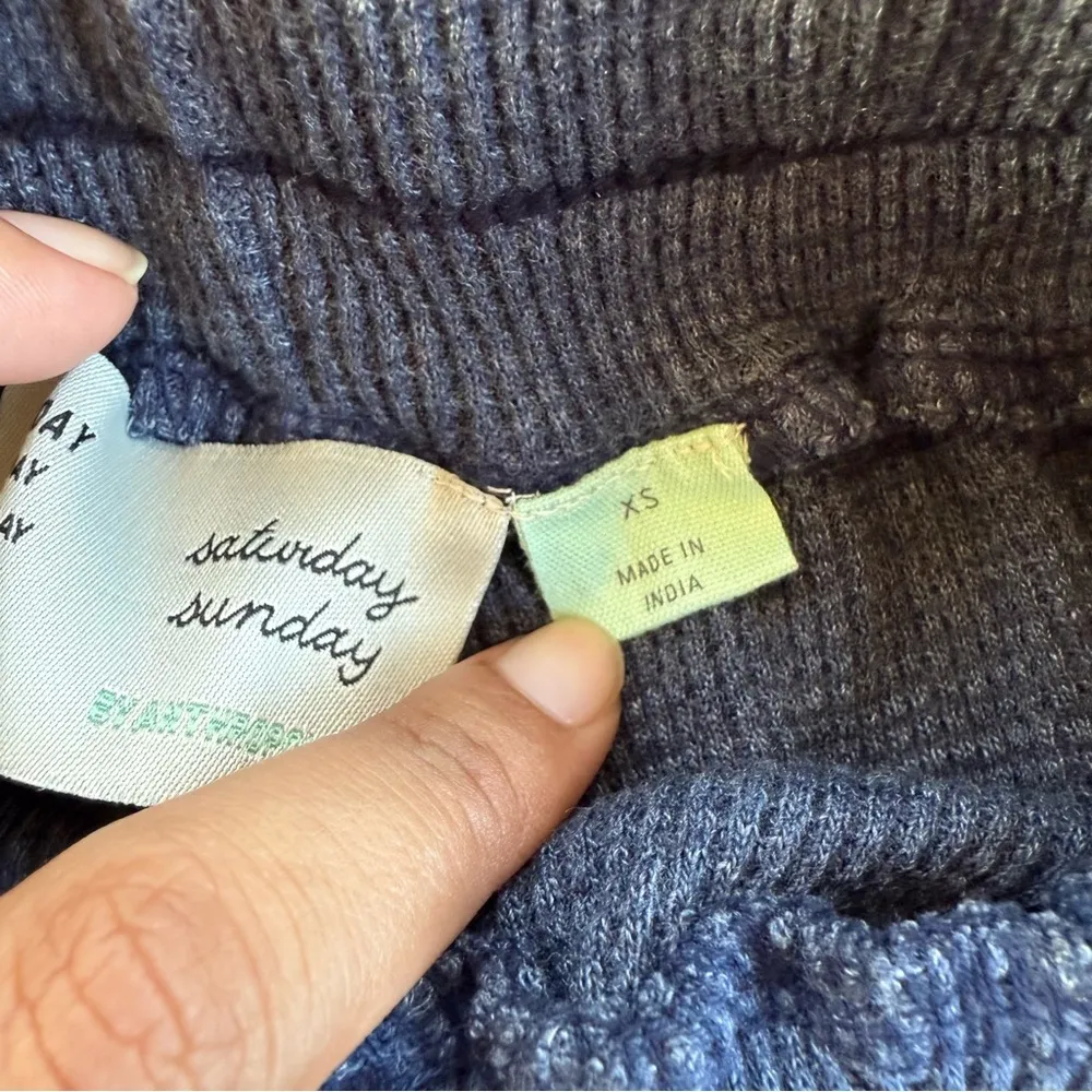 Anthropologie Saturday Sunday Tara Tie-Dye Premium Waffle Shorts Size XS - Image 11