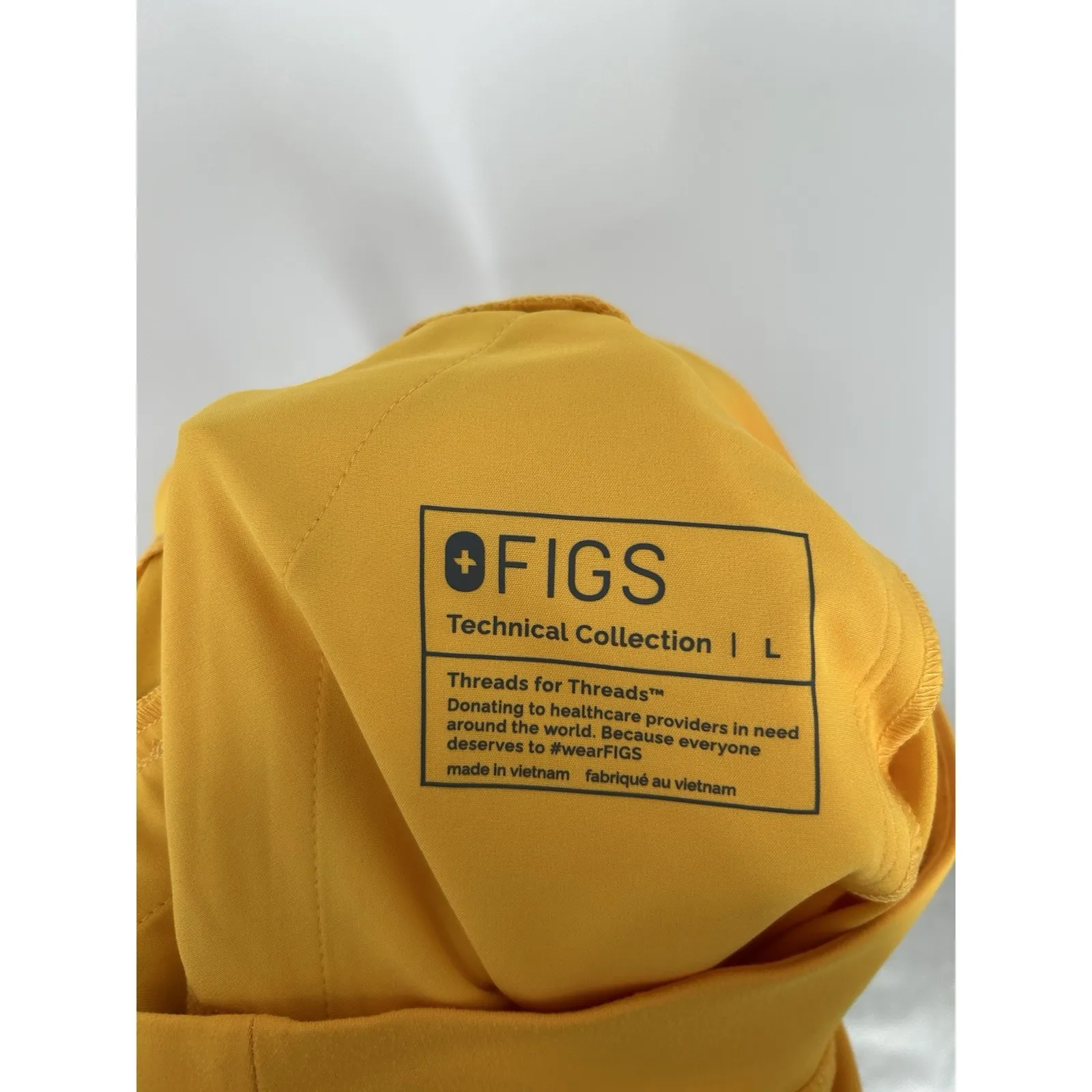 Figs Technical Collection Bristol High Waisted Slim Tapered Scrub Pants Womens L - Image 4