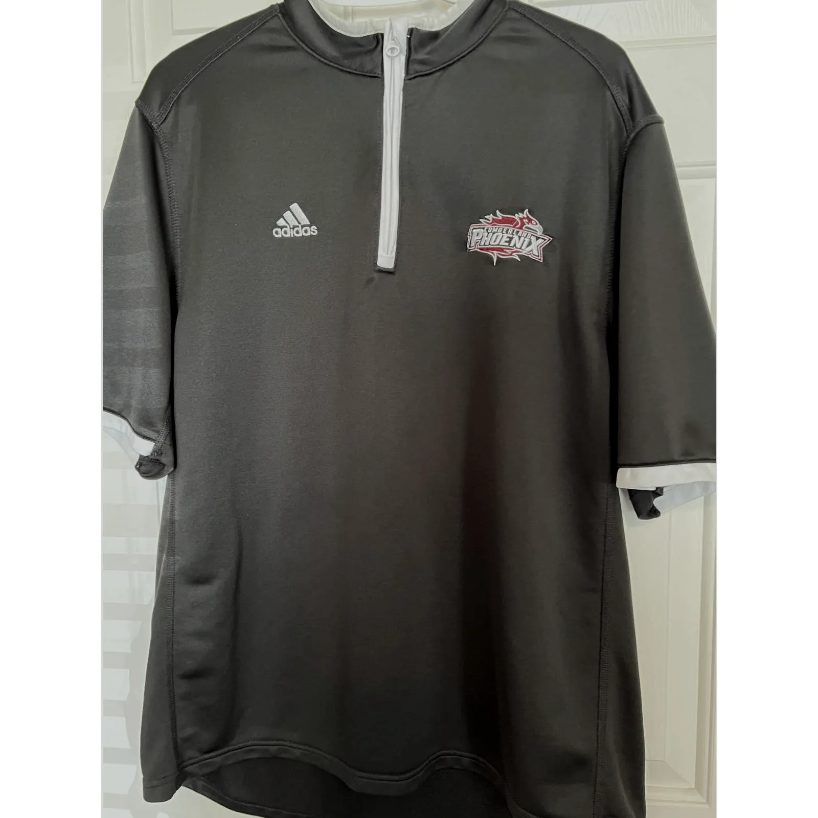 Adidas Climalite Women's Sports‎ Shirt Cumberland Phoenix Size L Zipper - Image 2