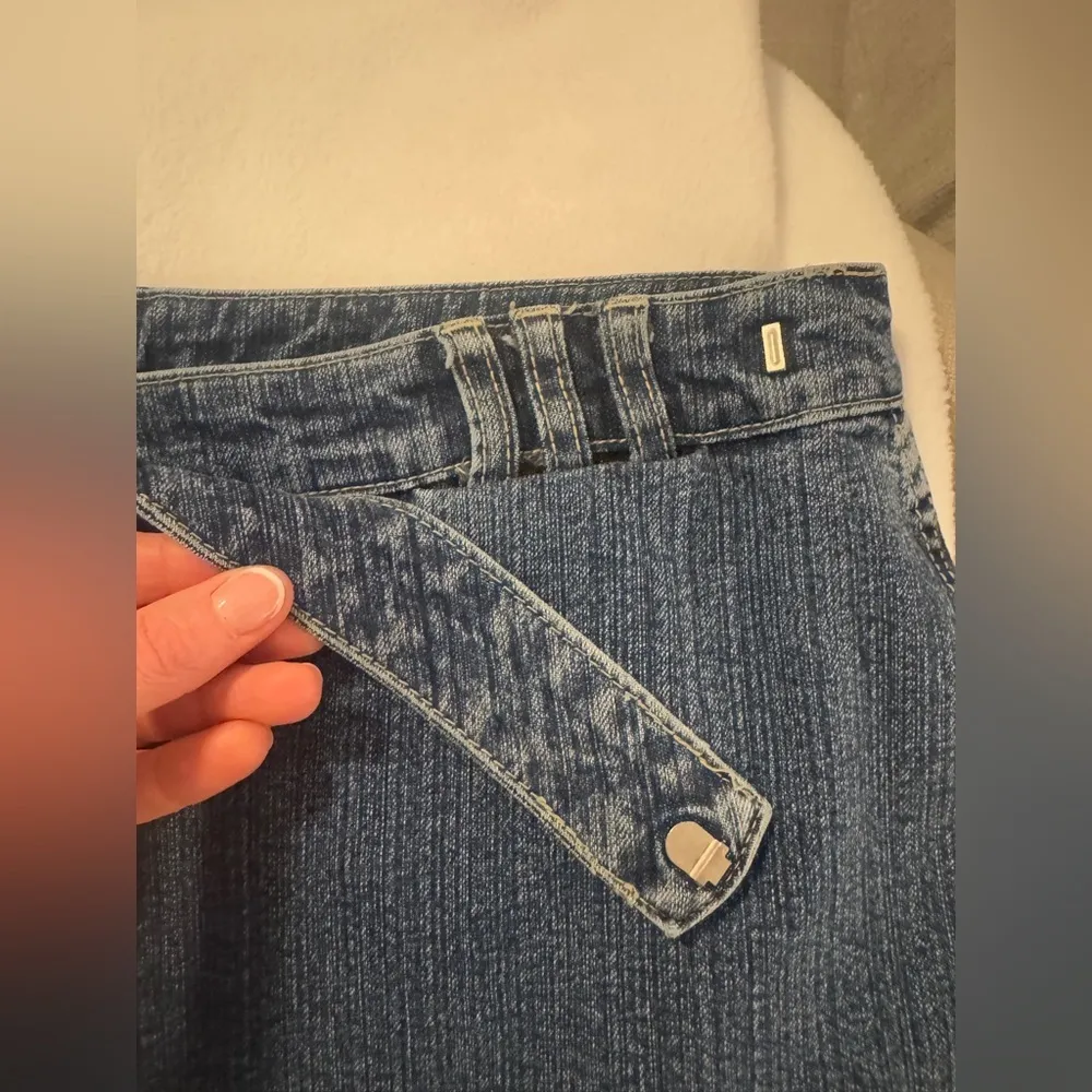 Women’s Vintage Jordache Mid Jean Skirt - Image 3