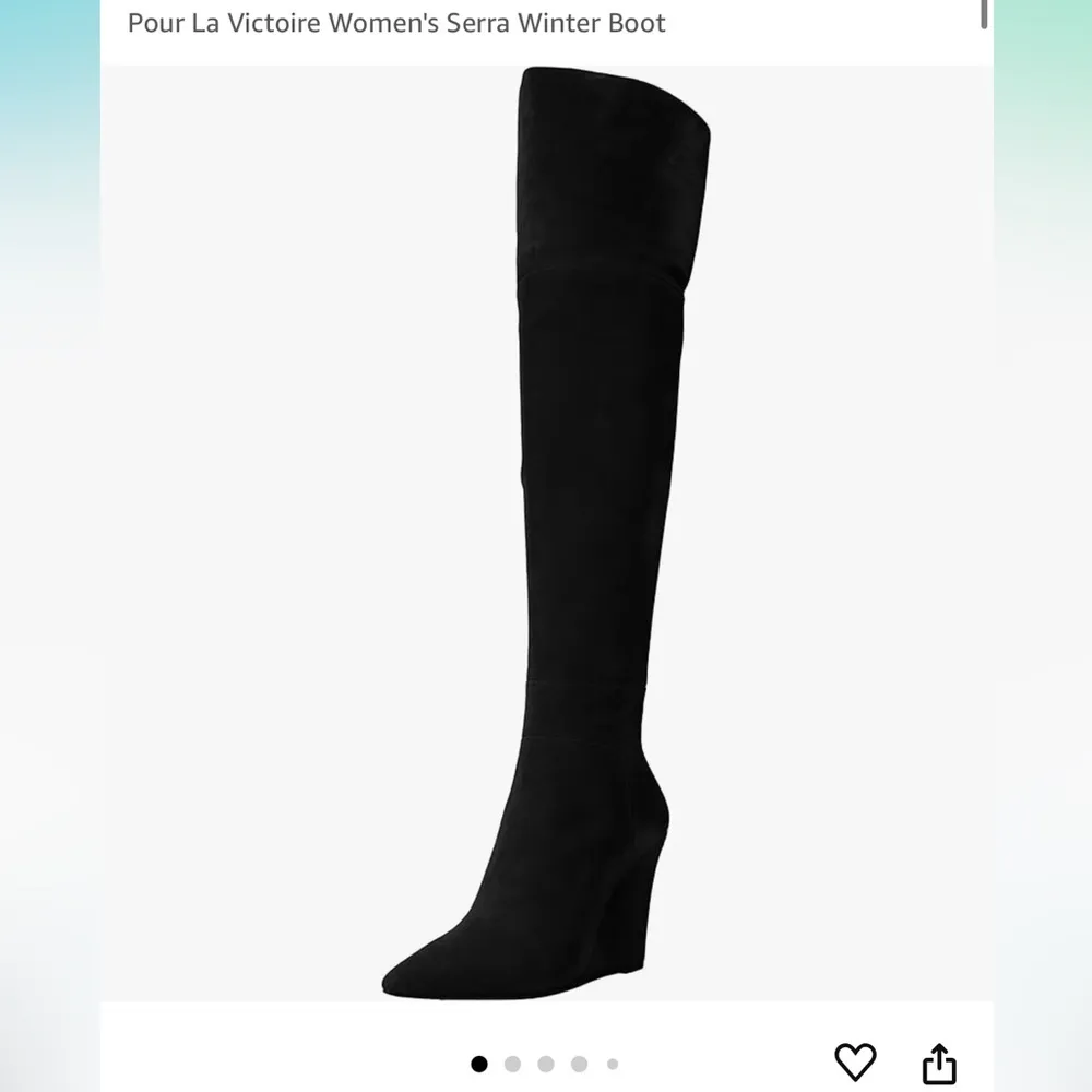 POUR la VICTOIRE Serra over the knee thigh high boots. New w/o  tags Siz… - Image 7