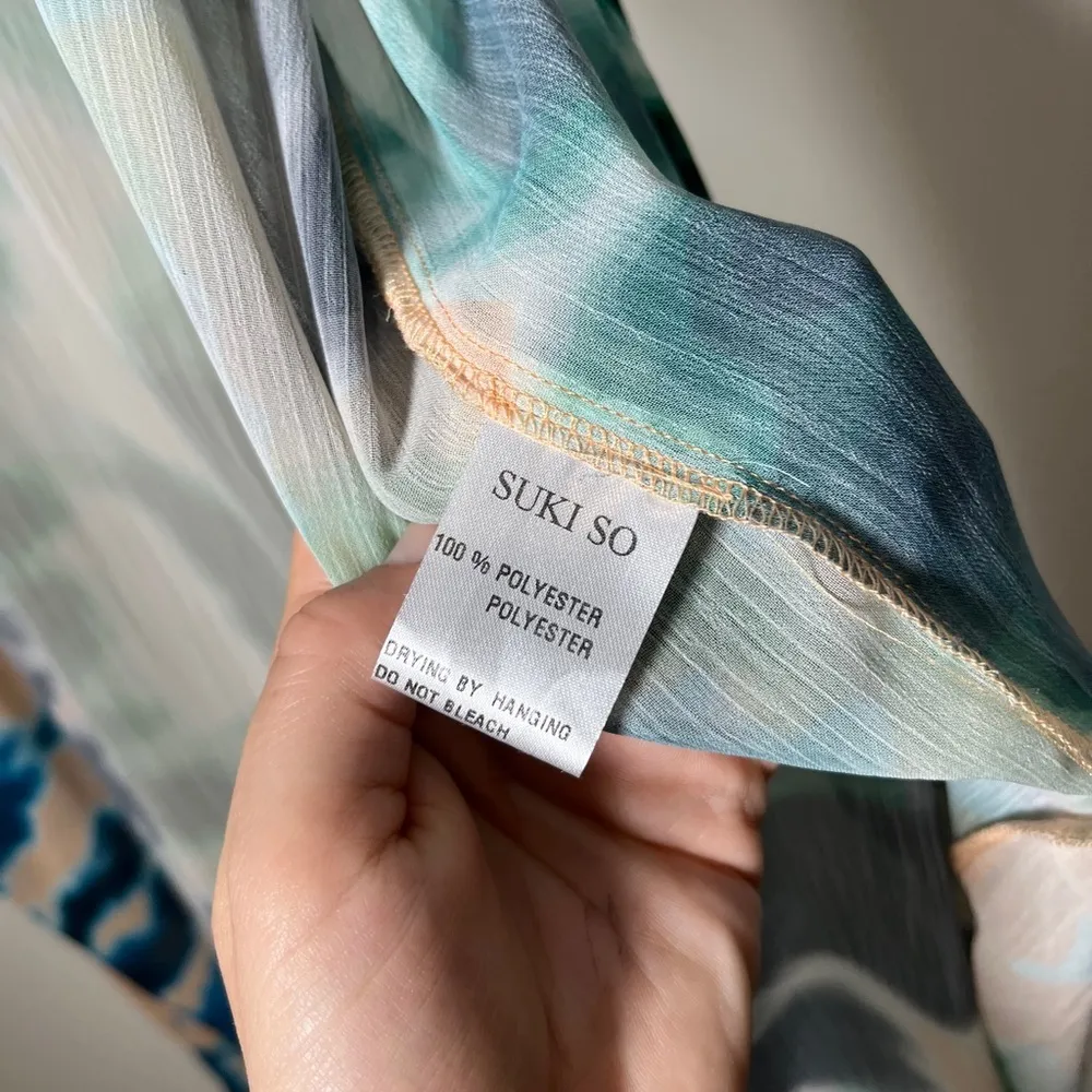 Suki So Goddess Kimono in Ocean Tie Dye Sexy Sultry Beachy Pink Size undefined - Image 14