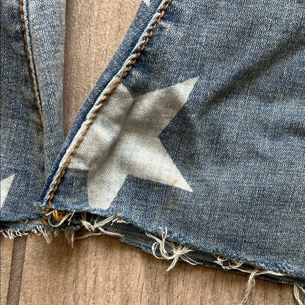 Starry Blue Flare Jeans - Image 5