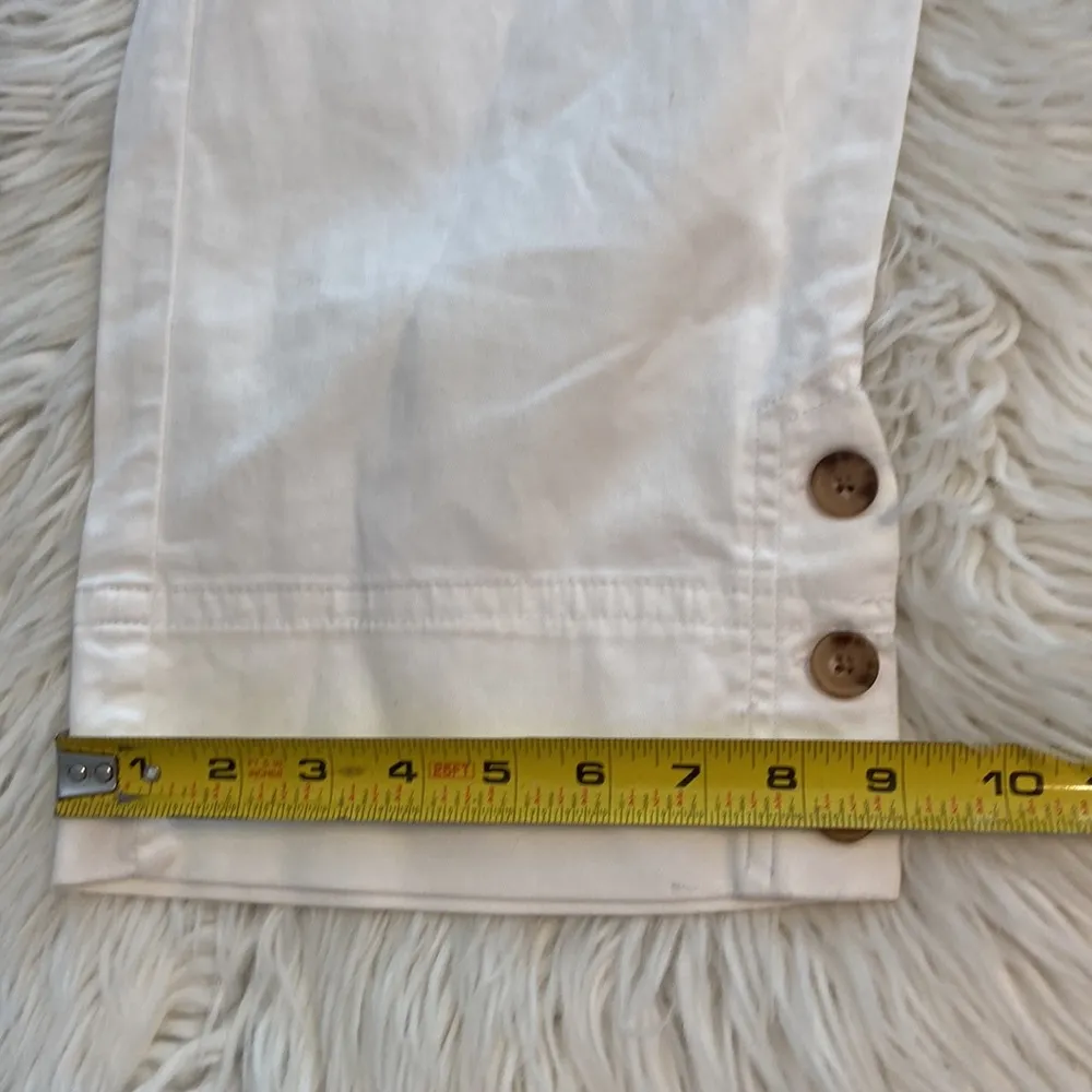 Charter Club Classic Fit Cropped Pants color white size 12 brand new inseam 24” - Image 10