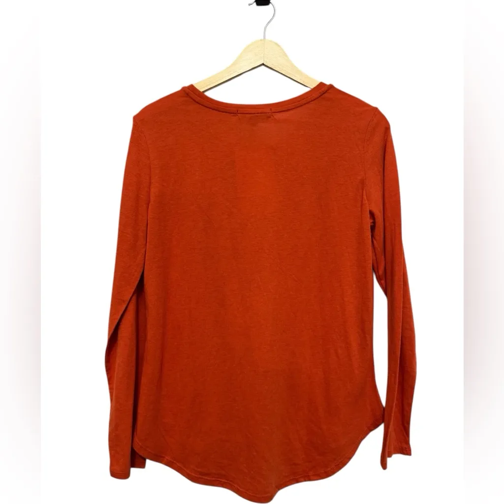 State of Mind Rust 'Hello Pumpkin' Long Sleeve Top Orange - Image 2