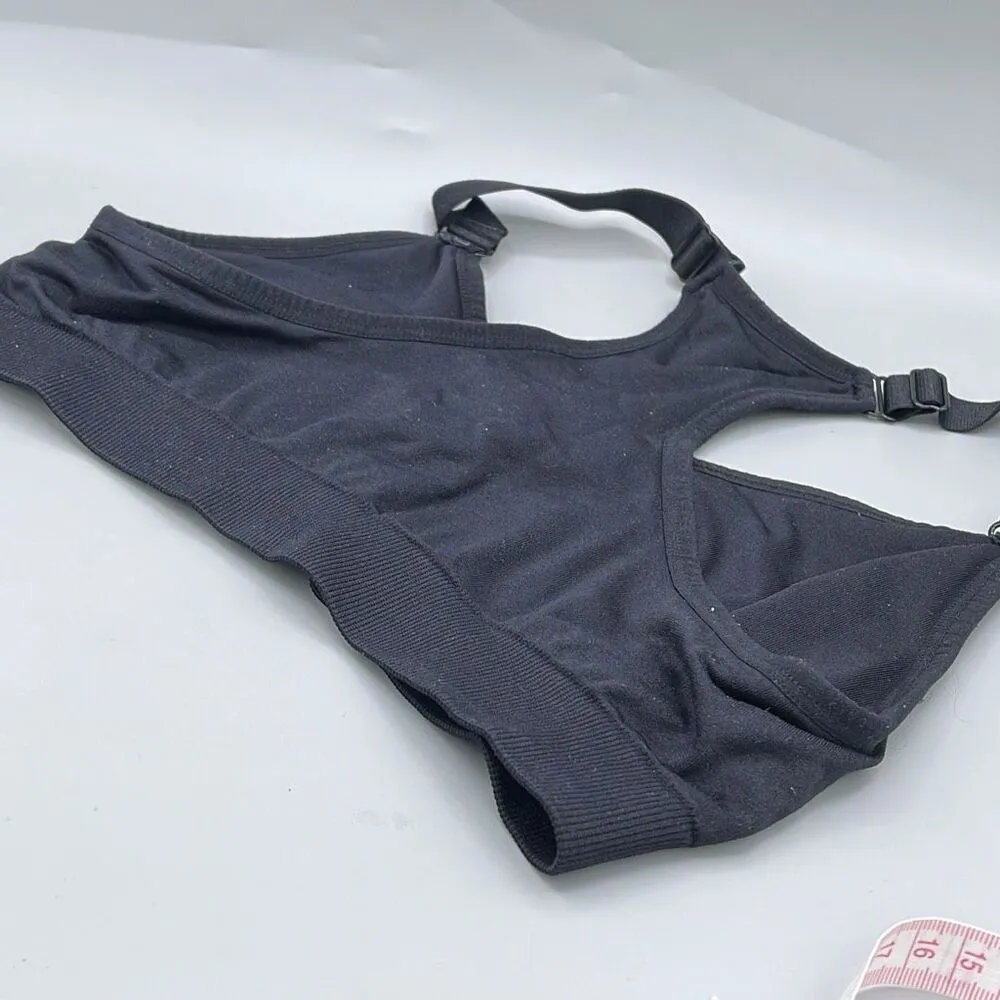Puma size Medium black sport bra - Image 4