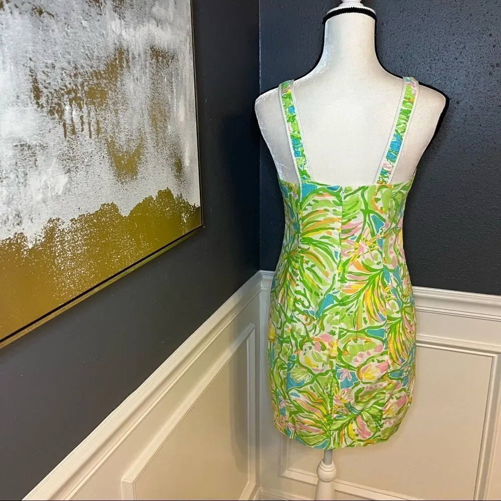 Lilly Pulitzer Fryer Elephant Ear Shift Dress - Image 9
