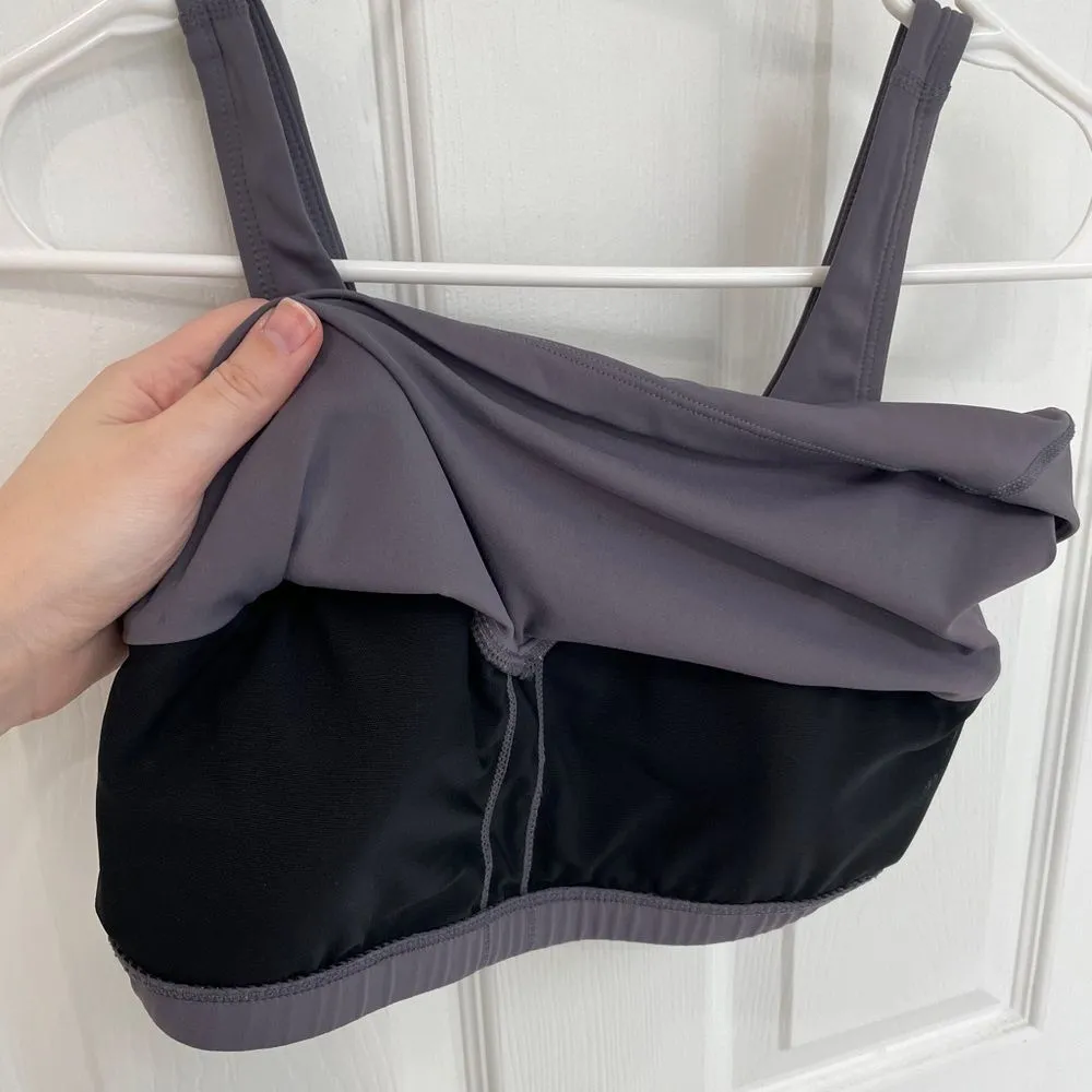 Dragon Fit Purple Padded Sports Bra Yoga Crop Top Women’s Size S - Image 5