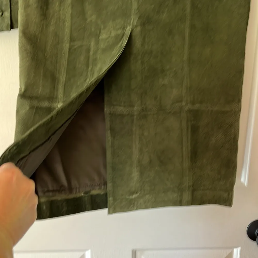 Women’s Vintage Suede Skirt and Vest - Image 5