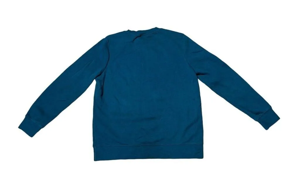 Holiday Editions Vintage Green Santa Scooter Ugly Christmas Sweatshirt - Image 3