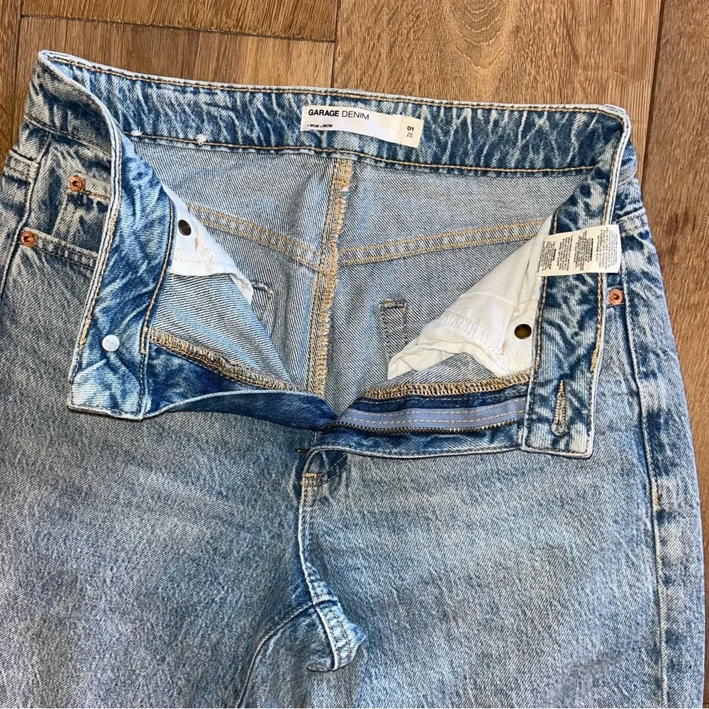 Garage Mom Jeans Denim High rise blue 1 - Image 7