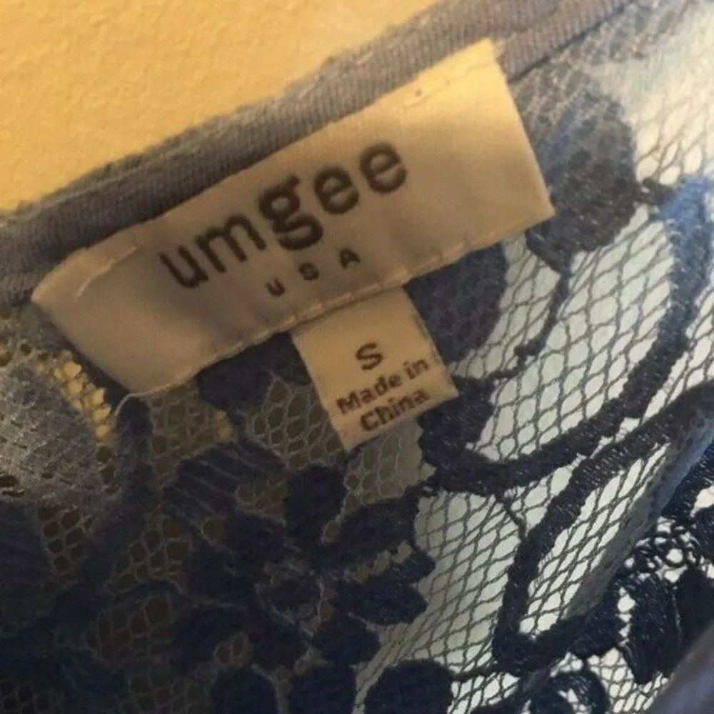 Umgee small blue tank top - Image 2